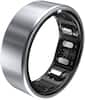 Front. QALO - SR-2 Smart Ring, No Subscription Health, Fitness, Sleep & Women’s Health Tracker, Snug Fit - Size Up, Size 11 - Silver.