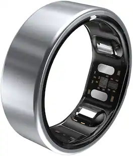 QALO - QRNT Slim Smart Ring – Snug Fit – Size Up – Size 11 - Silver - (2025)