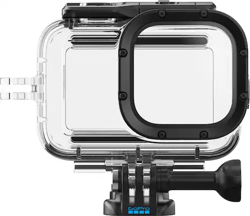 Front. GoPro - Protective Housing (Mission 1 Pro) - Transparent.