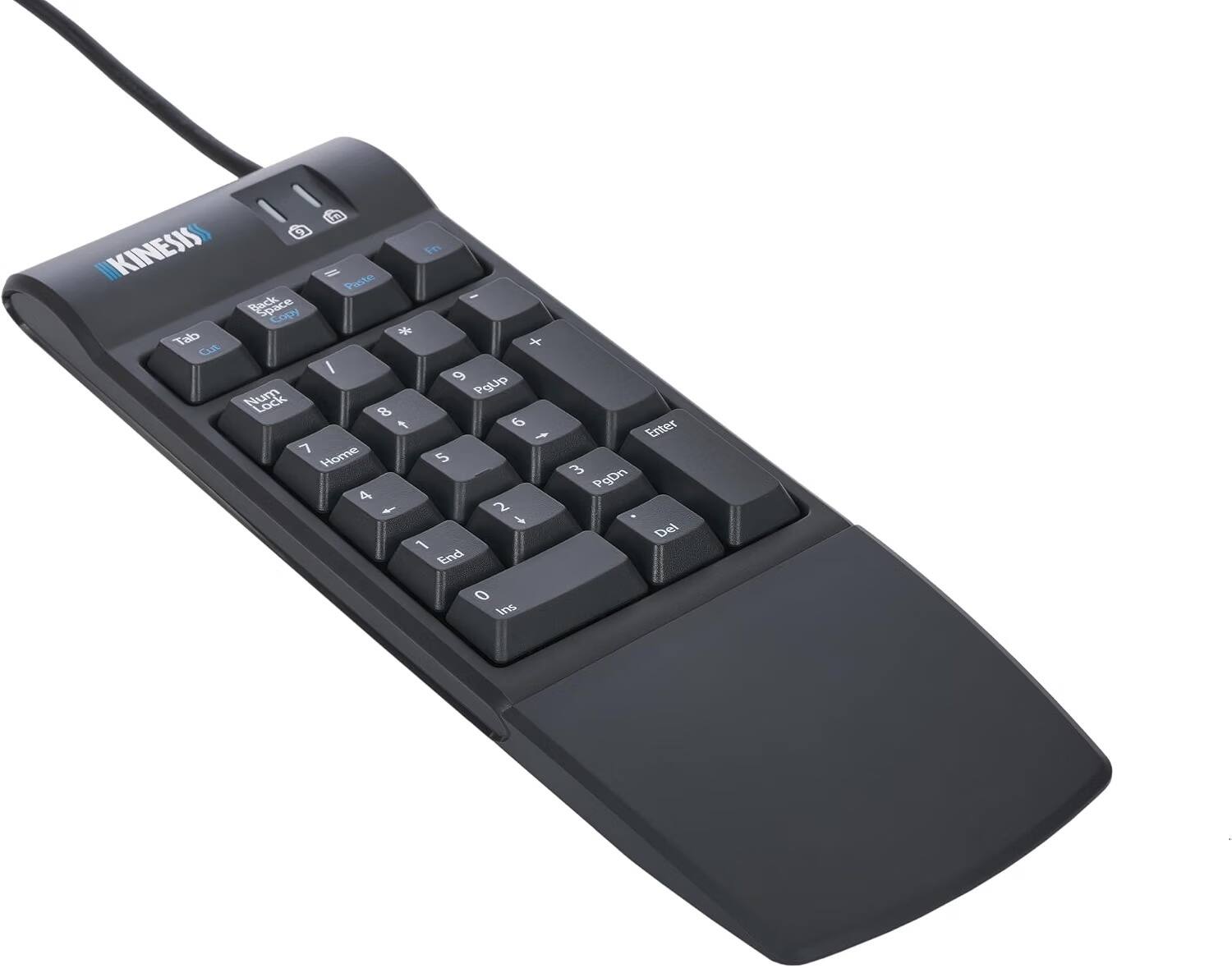 KINESIS Fn Paste Back Space Copy Tab * Cut + I 9 Num PgUp Lock 8  6 y L Home S 4 1 2 1 1 End 0 Ins Enter 3 PgDn Del