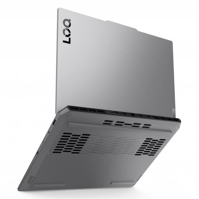 Alt View 7. Lenovo - Lenovo LOQ 15.6" IPS LCD FHD 144Hz AI-Powered Gaming Notebook AMD Ryzen 7 250 16GB RAM 512GB NVIDIA GeForce RTX 5060 - Grey.