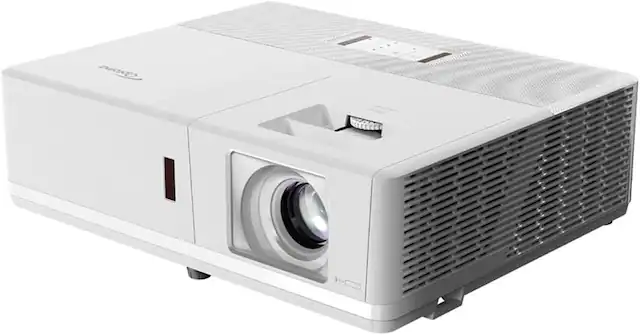 Front. Optoma - Optoma ZU506T-W WUXGA High Brightness Professional Laser DLP Projector, White - White.