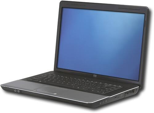 Left Standard. HP - Laptop with Intel® Pentium® Dual-Core Processor T3200 - Black.
