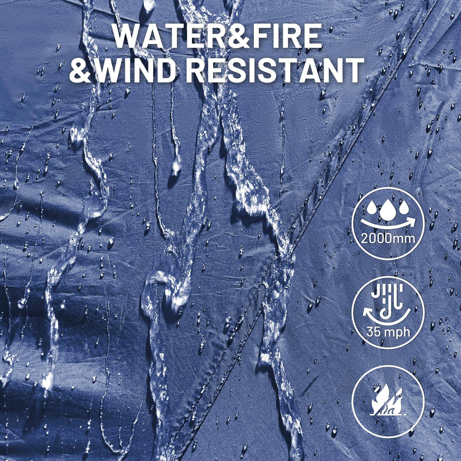 WATER & FIRE & WIND RESISTANT

2000mm

35 mph