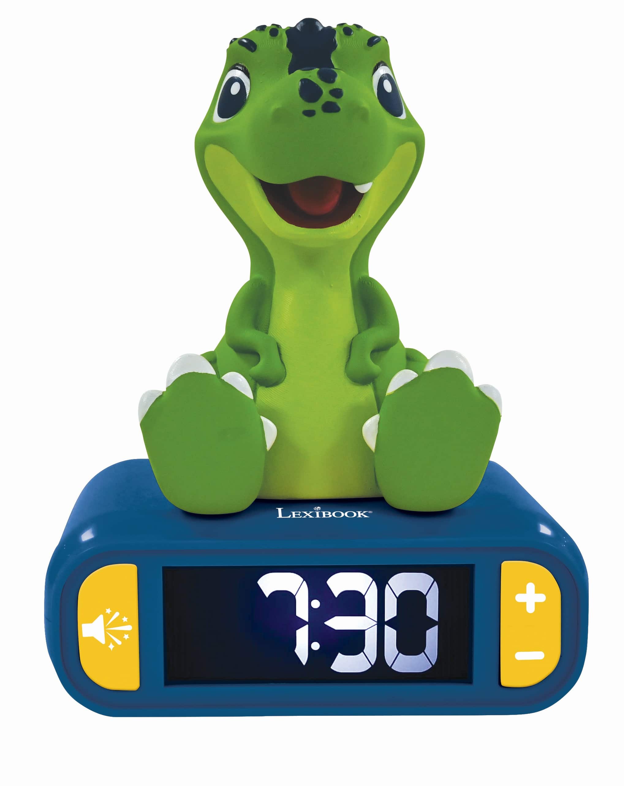 Lexibook - Digital Alarm Clock with a 3D Dinosaur Night Light and Sound Effects - Green price history on PriceWatchPro