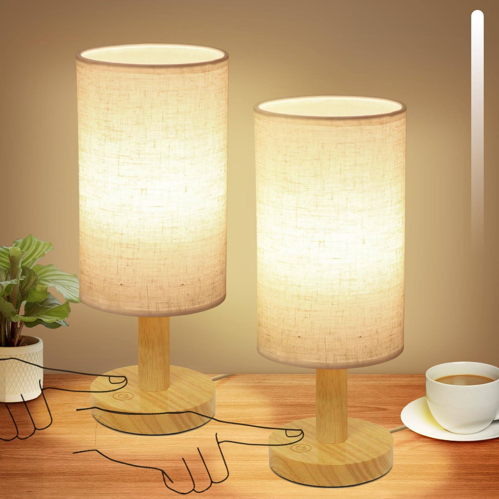 USB Plug-Corded Touch-Round-2set