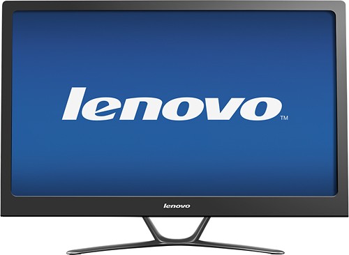  Lenovo - LI2341T 23&quot; IPS LED HD Touch-Screen Monitor - Black