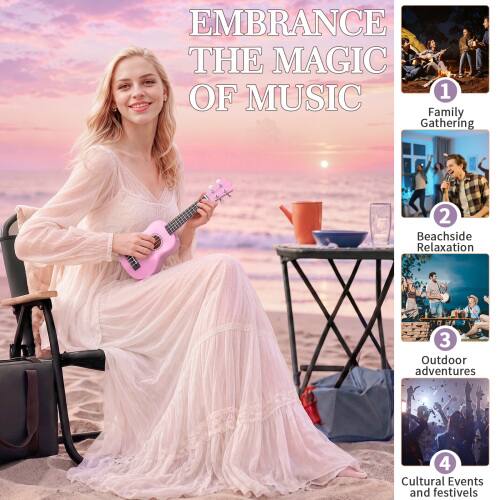 EMBRACE THE MAGIC OF MUSIC

1. Family Gathering
2. Beachside Relaxation
3. Outdoor Adventures
4. Cultural Events and Festivals