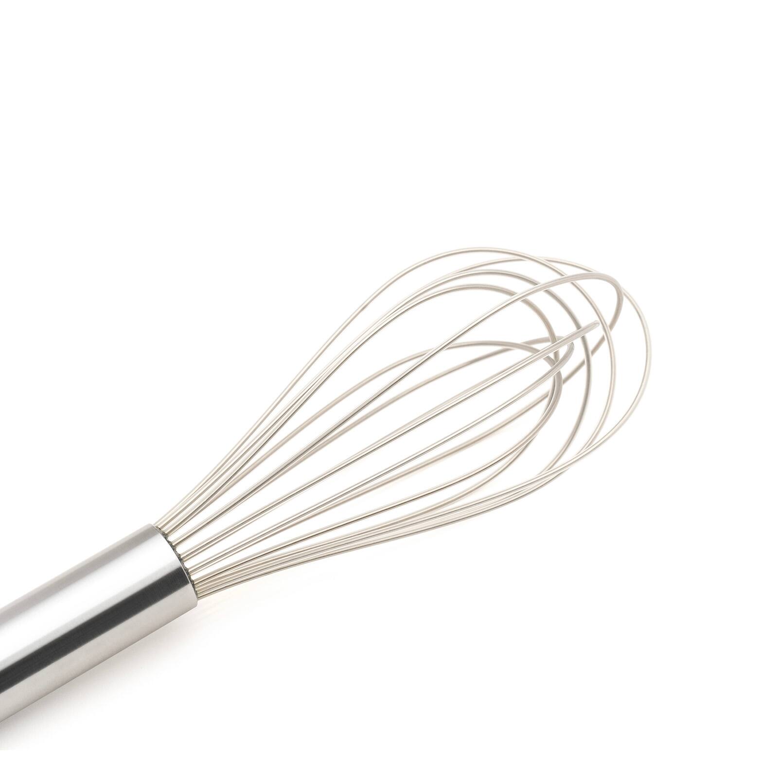 Alt View 2. Cuisipro - 12 Inch Silicone Balloon Whisk, Frosted - Silver.
