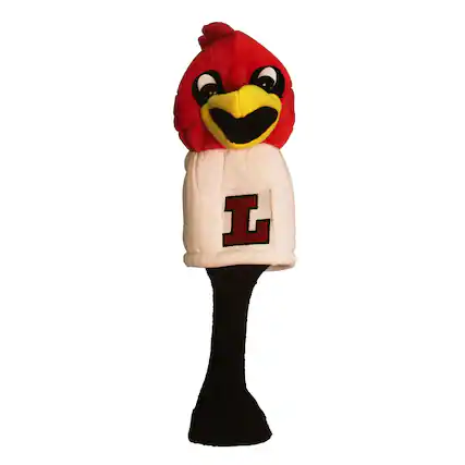 Front. Team Golf - Louisville Cardinals Mascot Head Cover - Multicolor.
