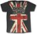 Front Standard. C-Life Group Ltd. - Rock Band Union Jack Men's T-Shirt (Medium).