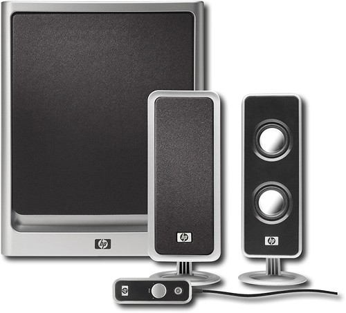  HP - 2.1 Multimedia Speaker System (3-Piece)
