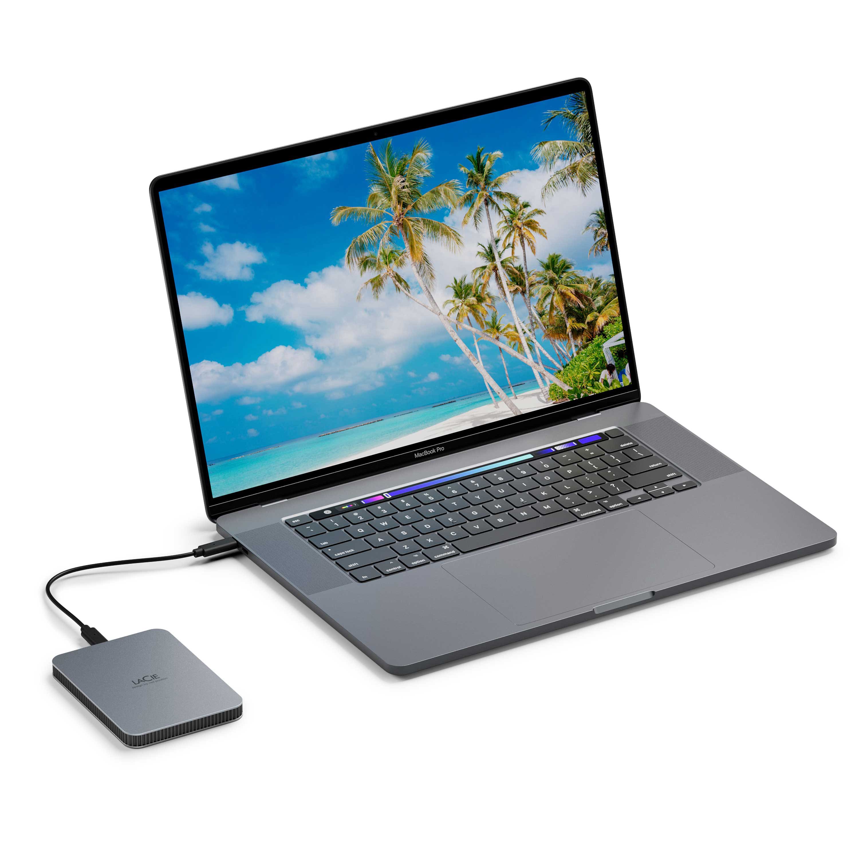 LaCie Mobile Drive Secure USB-C 2TB（Rescue付き） LaCie Mobile Drive Secure USB-C 2TB with Rescue - Apple