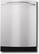 Front Standard. GE - Profile 24" Tall Tub Built-In Dishwasher - Stainless-Steel.