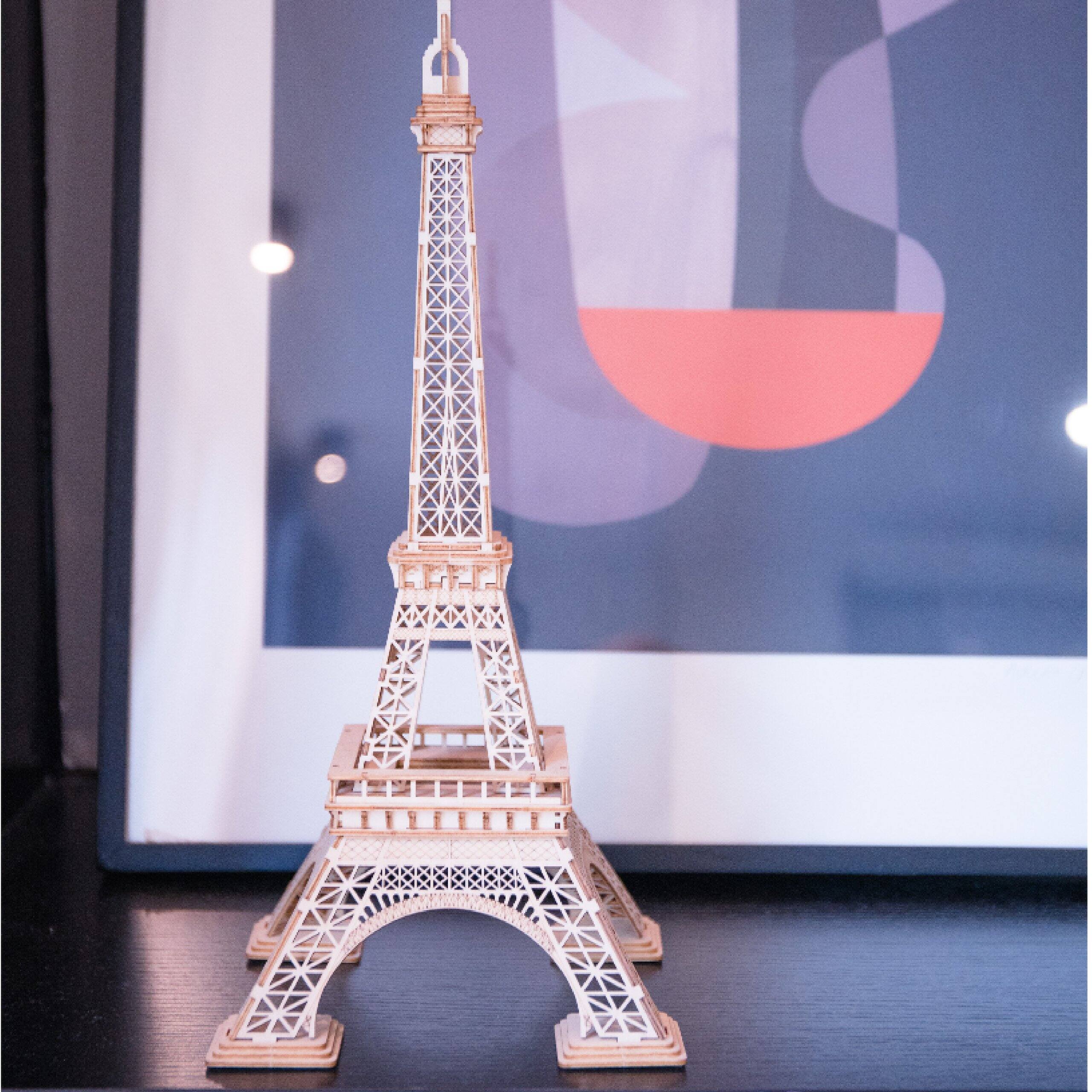 Angle. 3D Puzzle - DIY 3D Puzzle - Eiffel Tower - 121pcs.