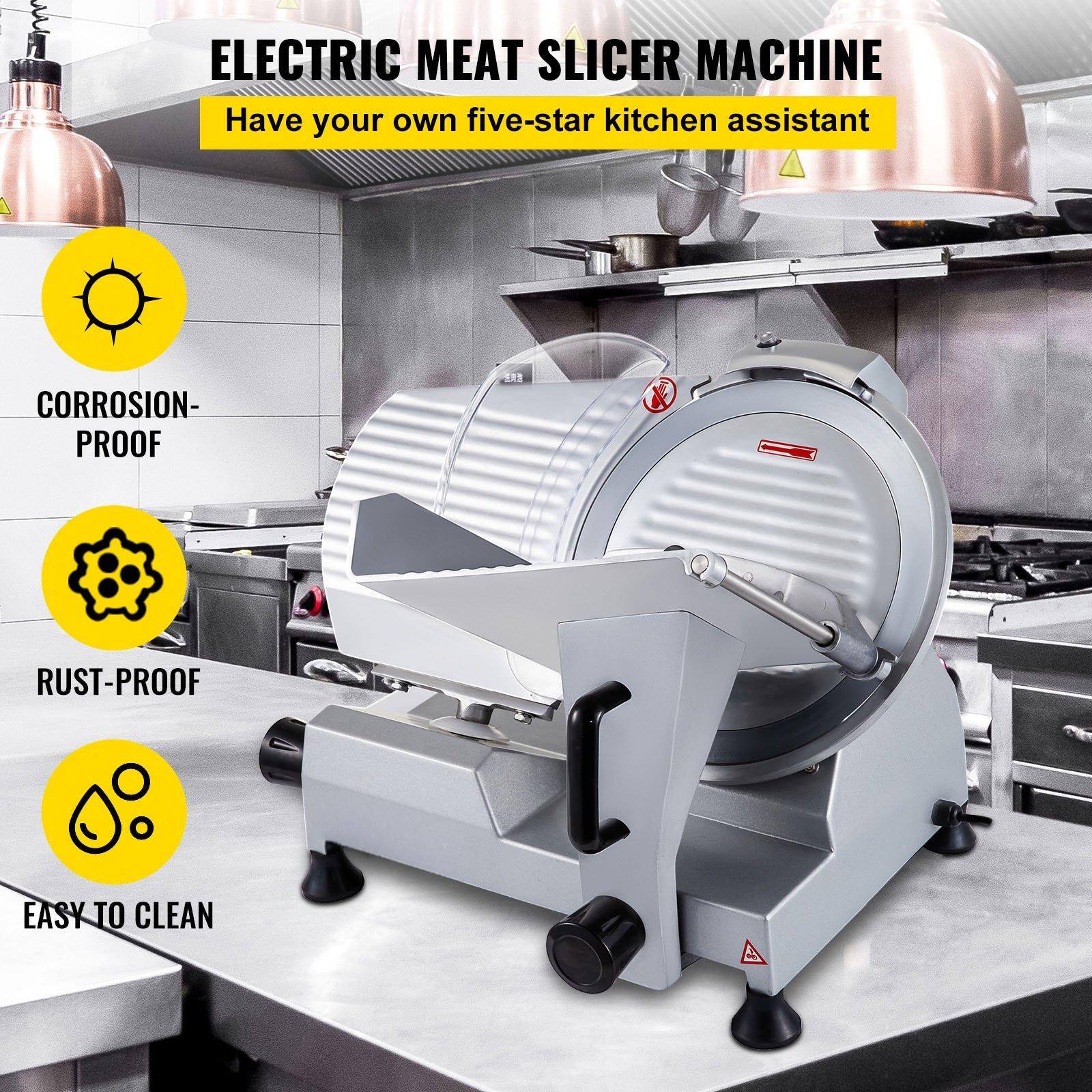 ELECTRIC MEAT SLICER MACHINE  
Have your own five-star kitchen assistant  

- CORROSION-PROOF  
- RUST-PROOF  
- EASY TO CLEAN