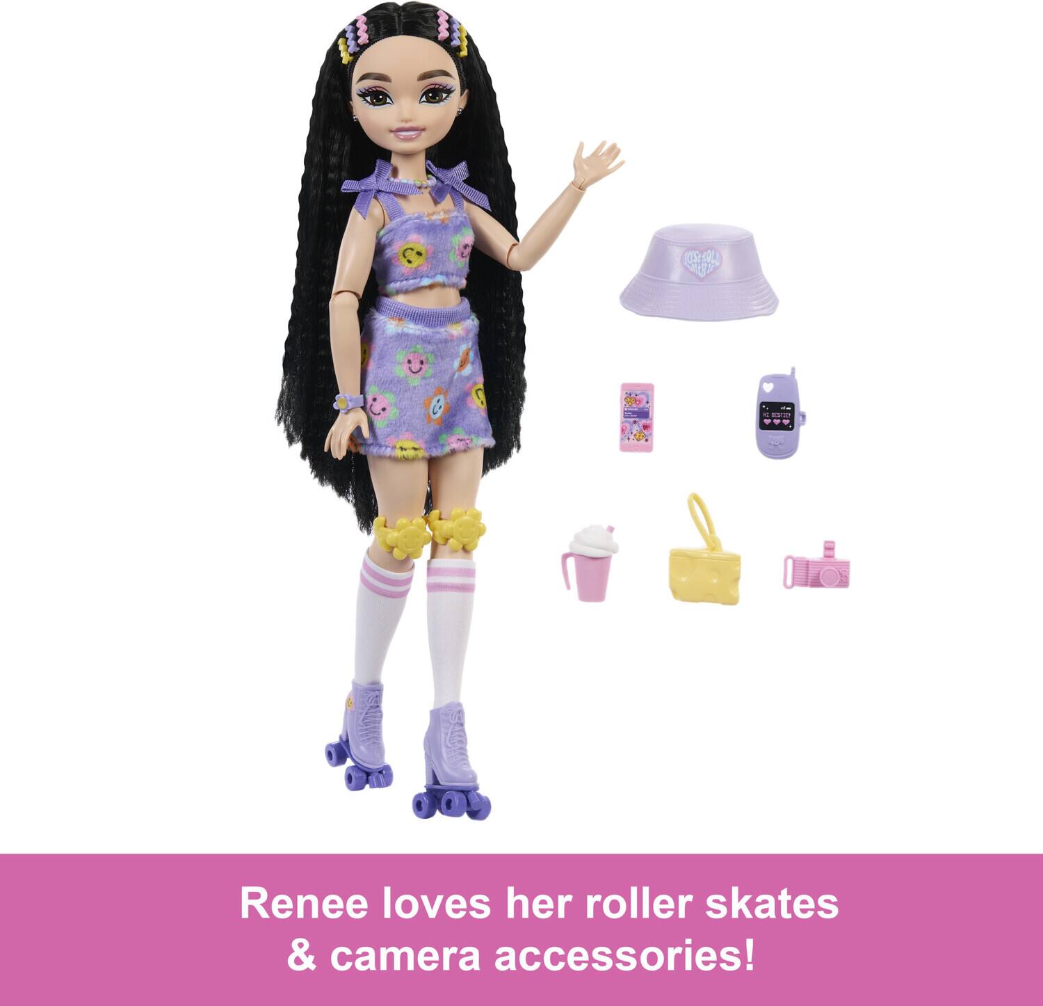 Renee loves her roller skates & camera accessories!