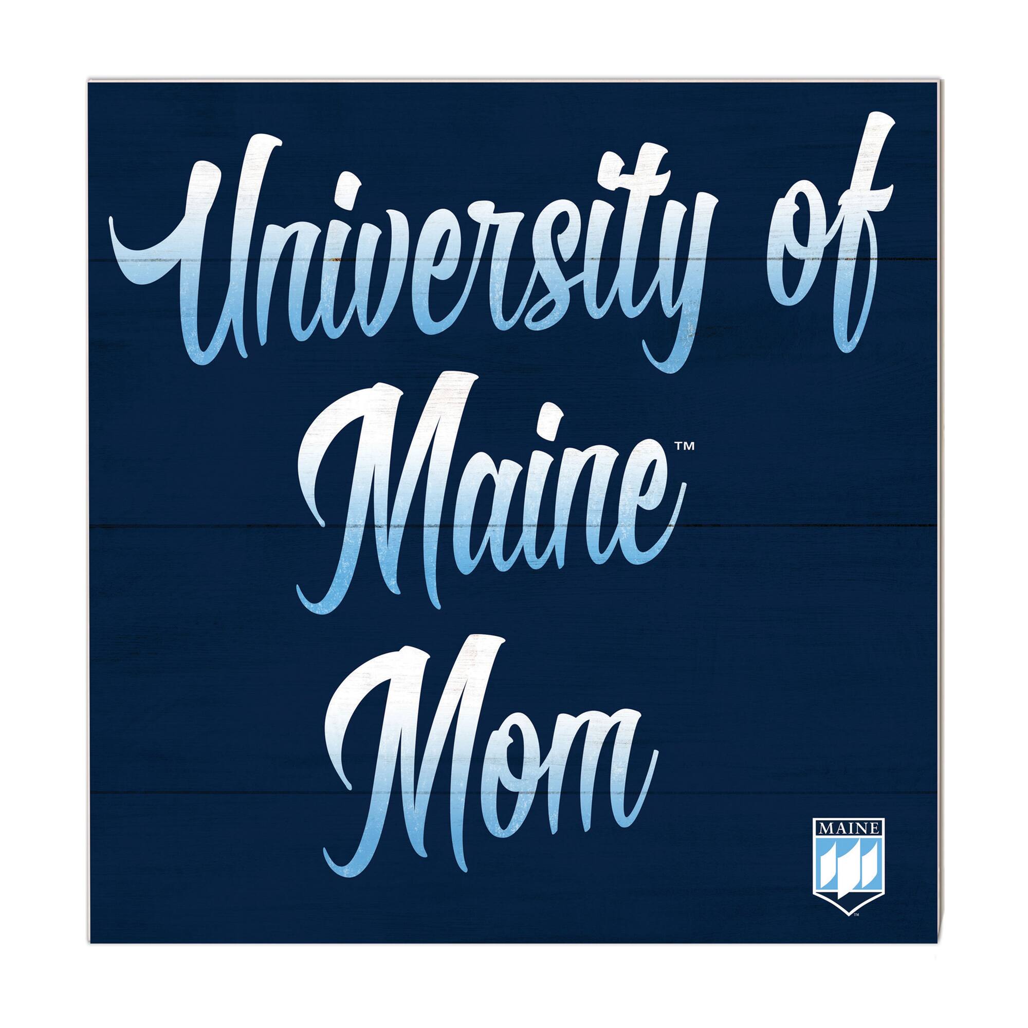 Maine Black Bears 10'' x 10'' Mom Plaque