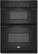 Front Standard. Whirlpool - 30" Single Electric Convection Wall Oven With Built-In Microwave - Black.