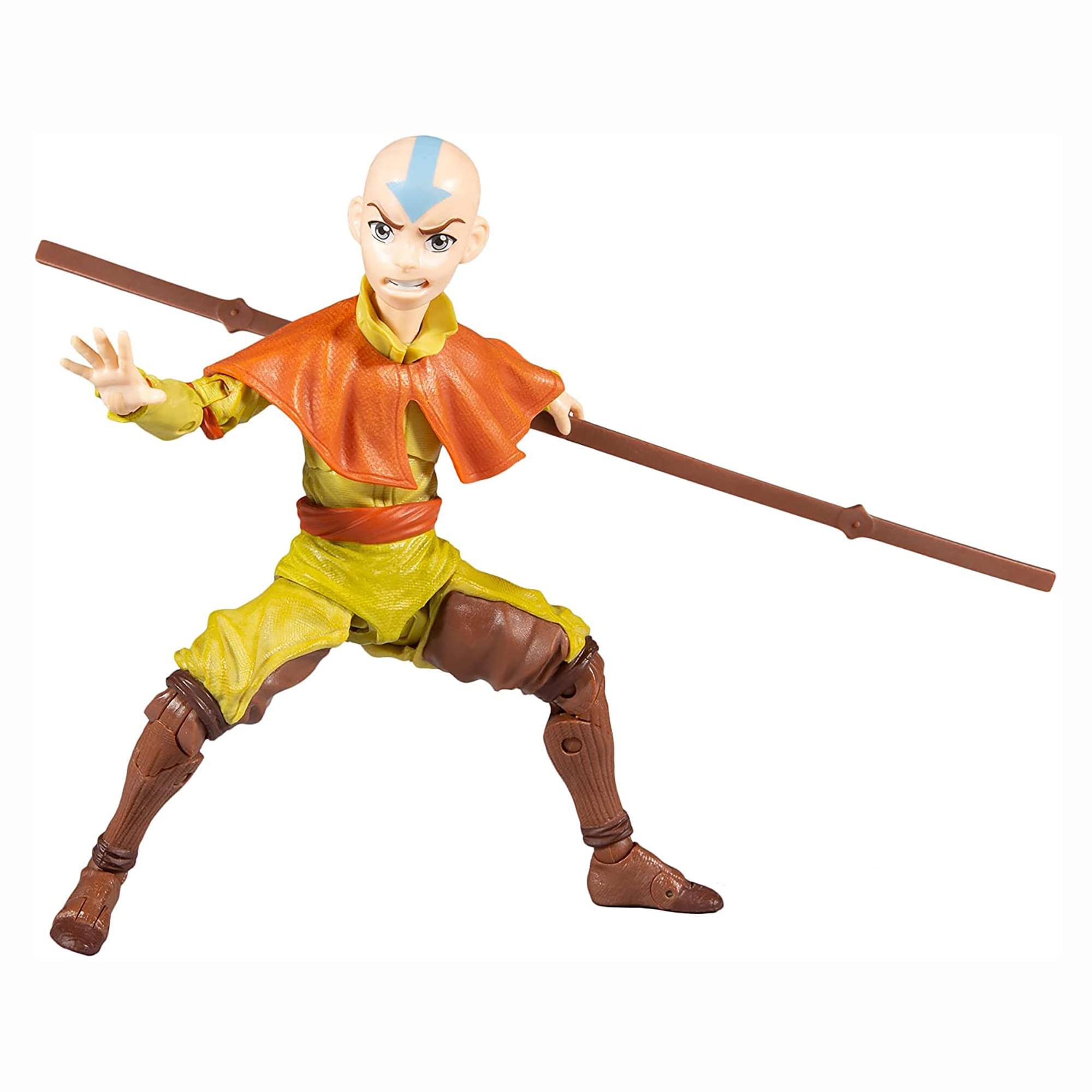 McFarlane Toys - Avatar: The Last Airbender 7 Inch Action Figure | Aang - Orange