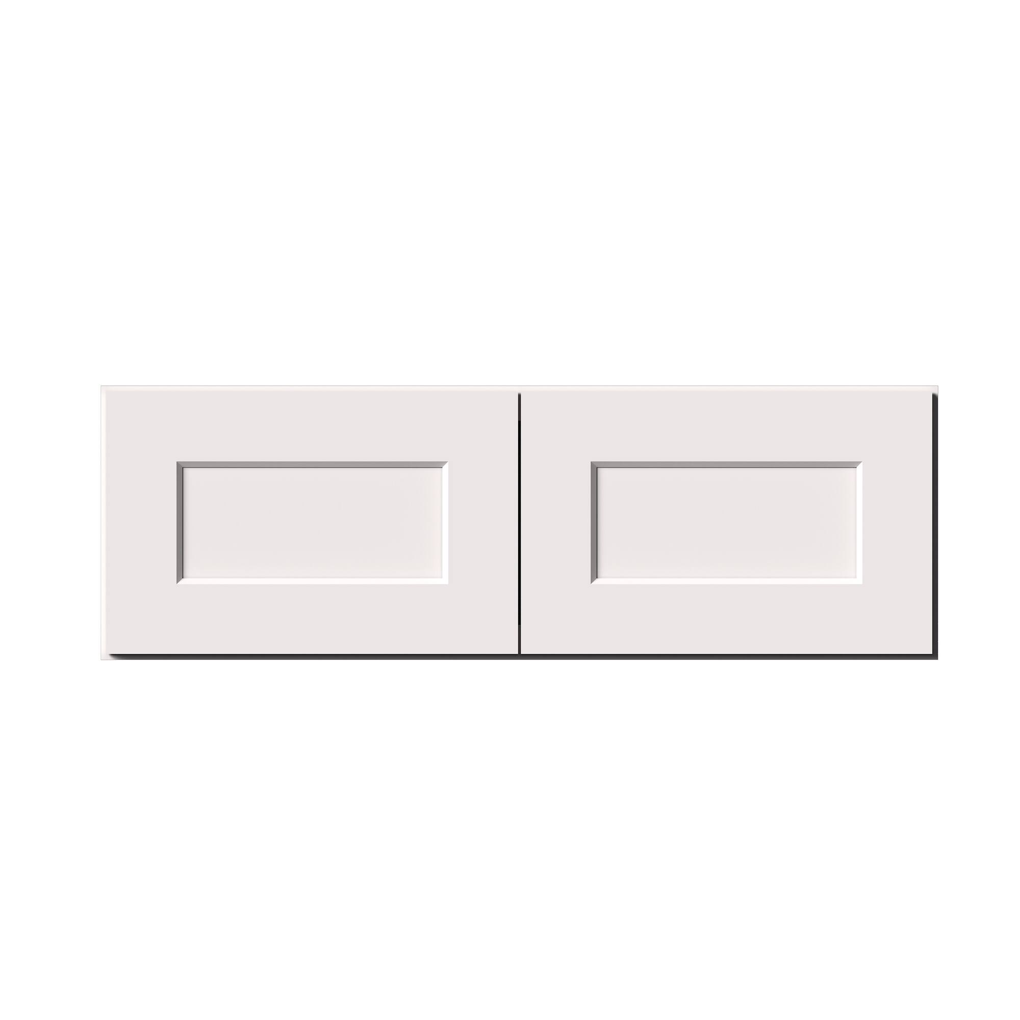 Alt View 1. Boyel Living - 36-in W x 12-in H x 12-in D Shaker RTA Kitchen Wall Cabinet with Soft-Close - White Shaker.