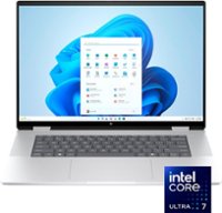 HP - Envy 2-in-1 16" Wide Ultra XGA Touch-Screen Laptop - Intel Core Ultra 7 - 16GB Memory - 1TB SSD - Glacier Silver - Front_Zoom