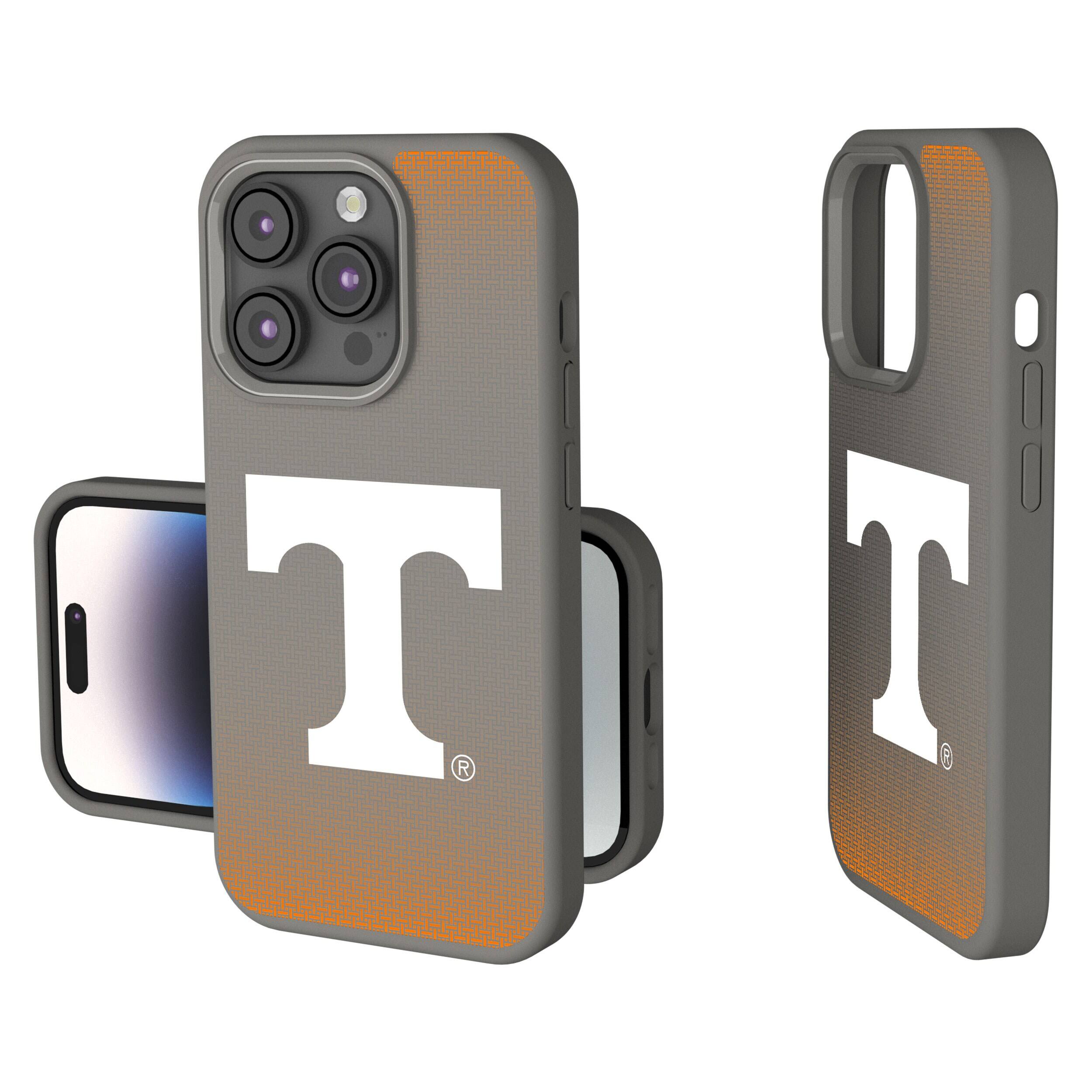 Keyscaper - NCAA - Tennessee Volunteers Linen Logo iPhone Soft Touch Case - 15 - Gray price history on PriceWatchPro