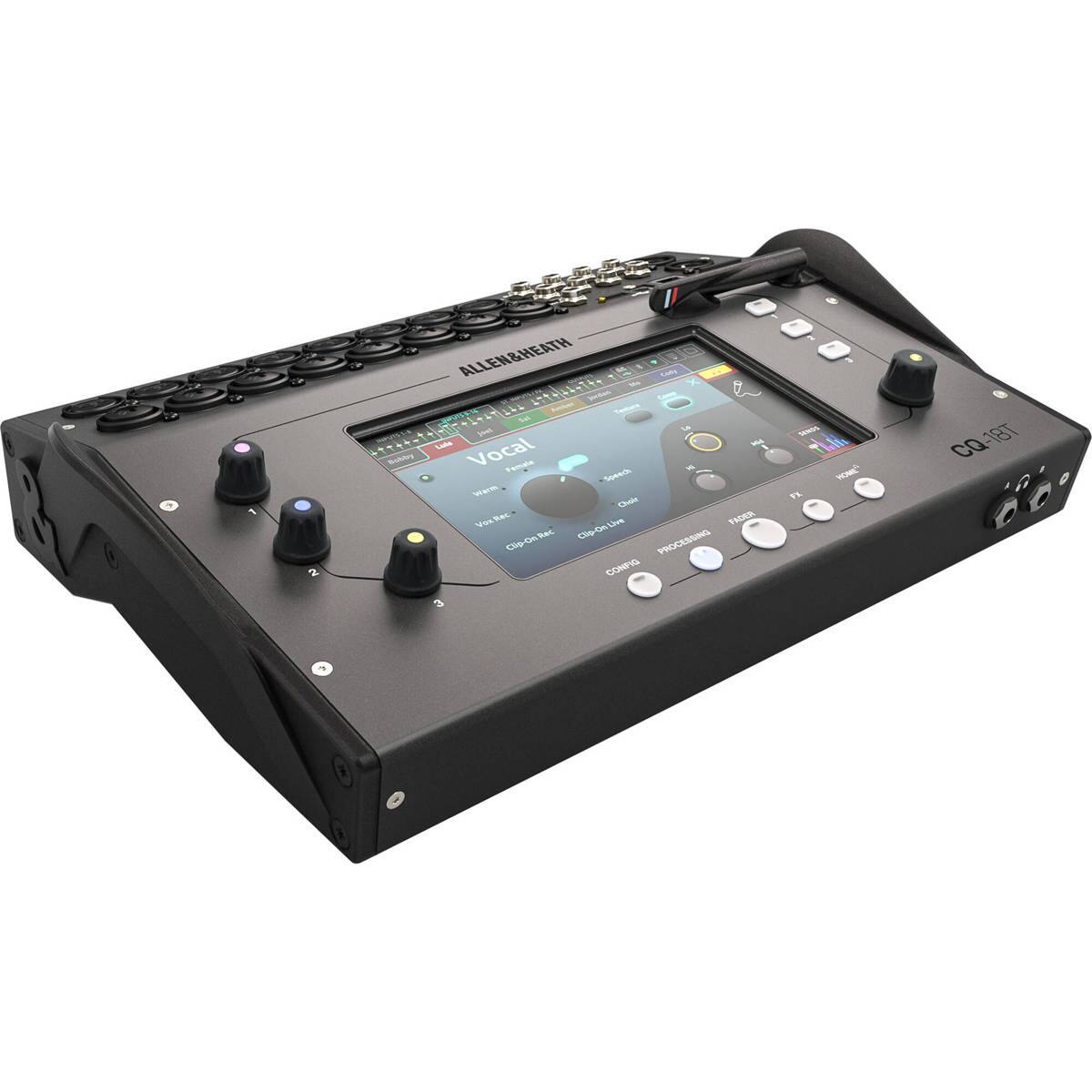 ALLEN & HEATH CQ-1BT

Vocal

Clip-On Live

PROCESSING

GLO-OE

CONF

SUISE

VONE

CQ 18T