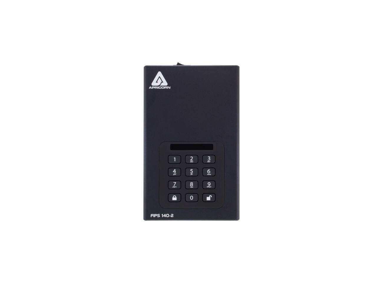 APRICORN

1 2 3
4 5 6
7 8 9
0

FIPS 140-2