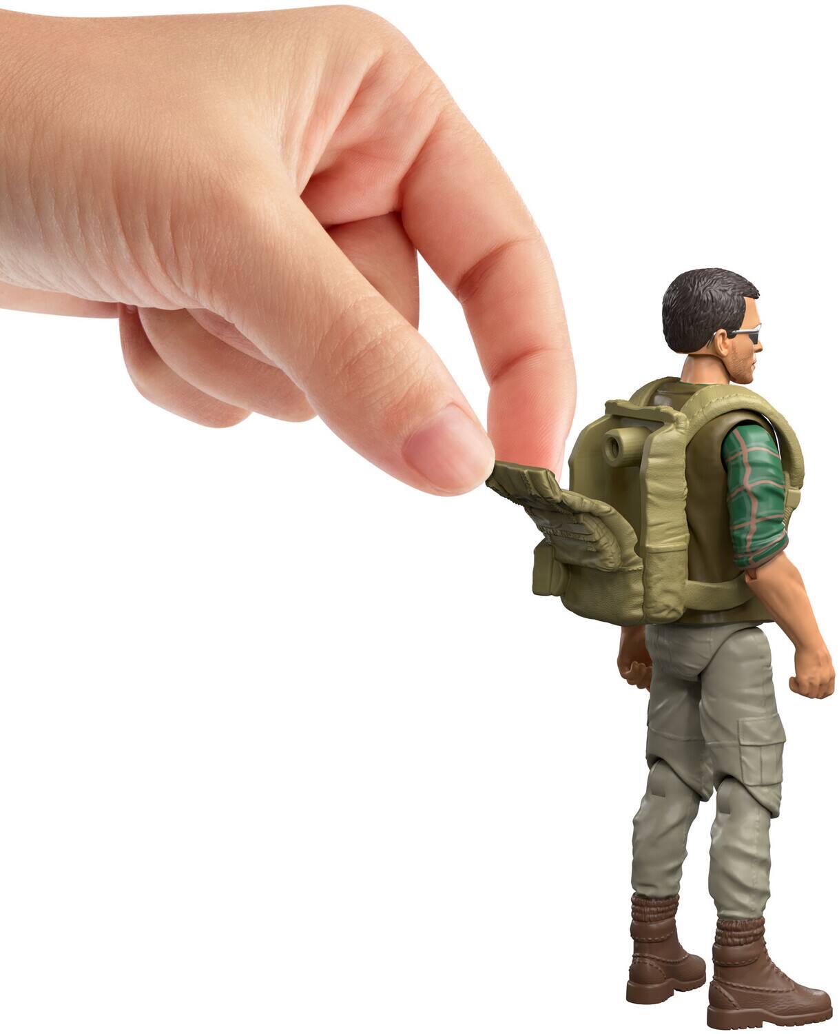 Alt View 2. Mattel - Mattel - Jurassic World: Rebirth Dr. Henry Loomis & Pteranodon Action Figure 2-Pack   - Collectibles - Multicolor.