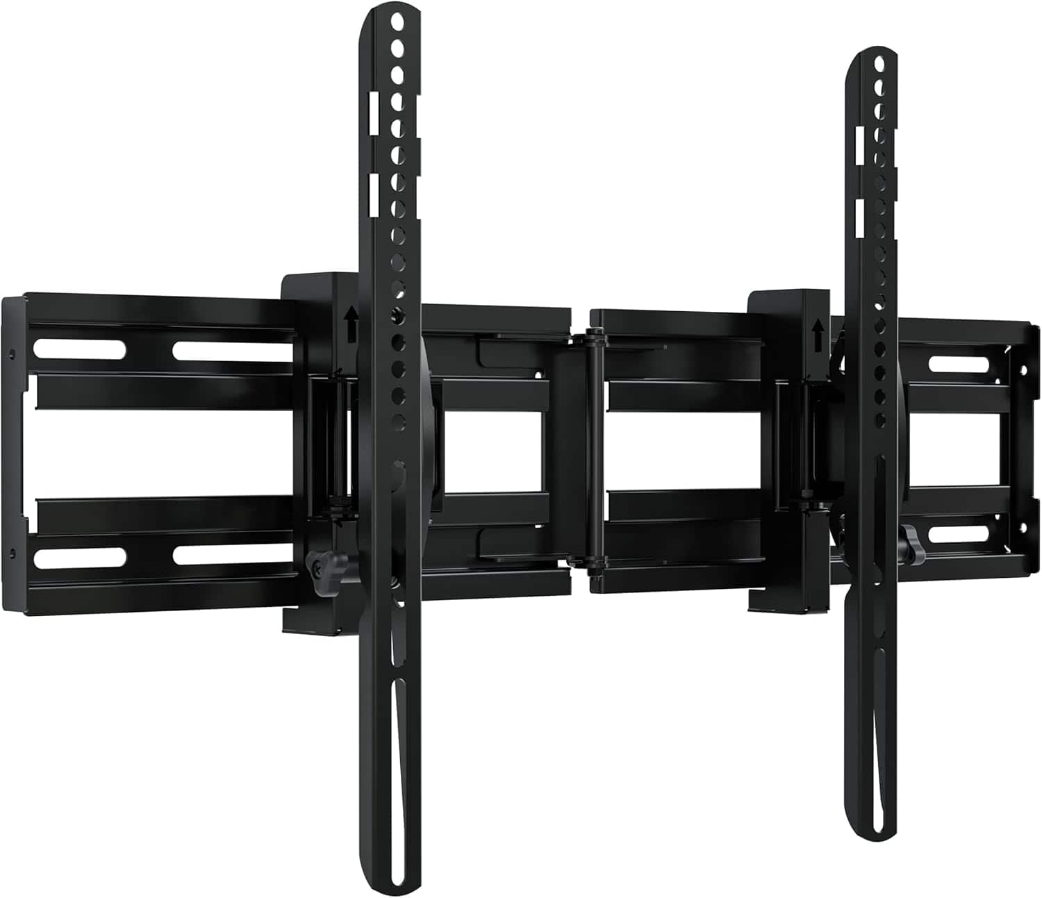 ECHOGEAR - Tilting TV Wall Mount for 32-90” TVs up to 110lbs, 5.2” Extension & 12deg Tilt Cut Glare, DIY Install Universal TV Mount - Black