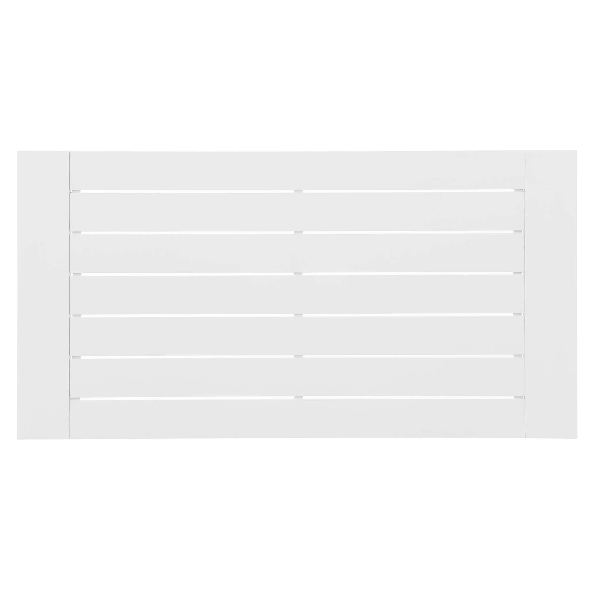 Alt View 2. Modway - Tahoe Outdoor Patio Powder-Coated Aluminum Coffee Table by Modway - White.