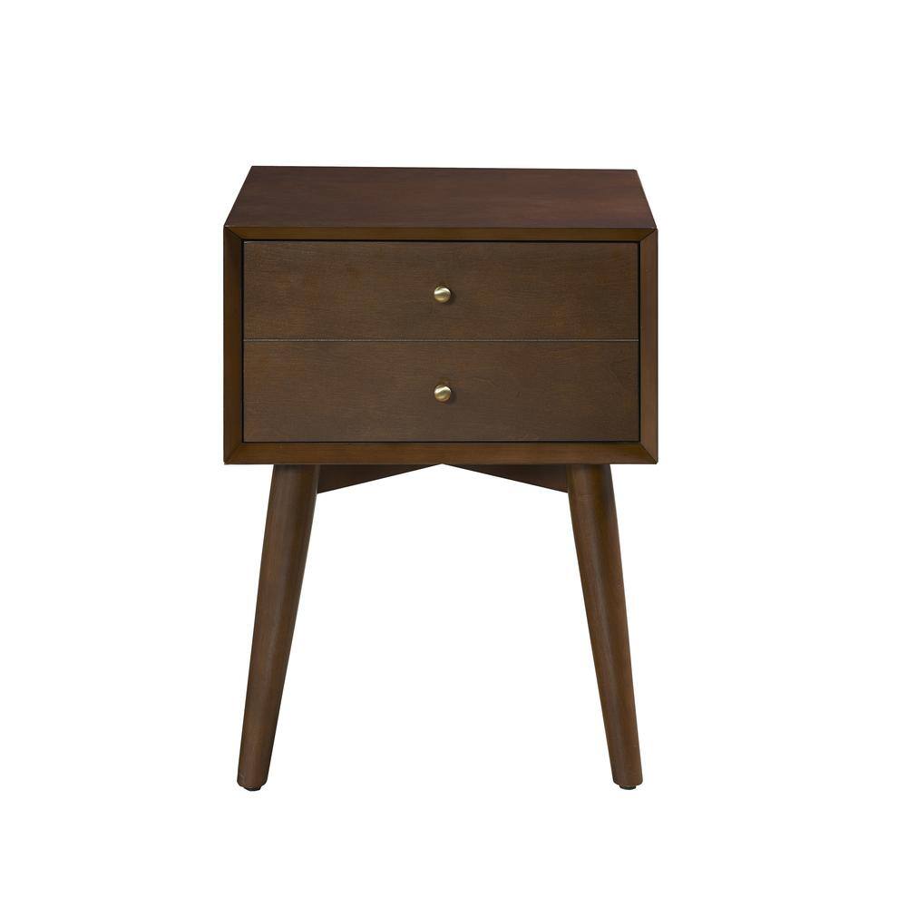 Alt View 1. Crosley Furniture - Landon Nightstand - Mahogany.