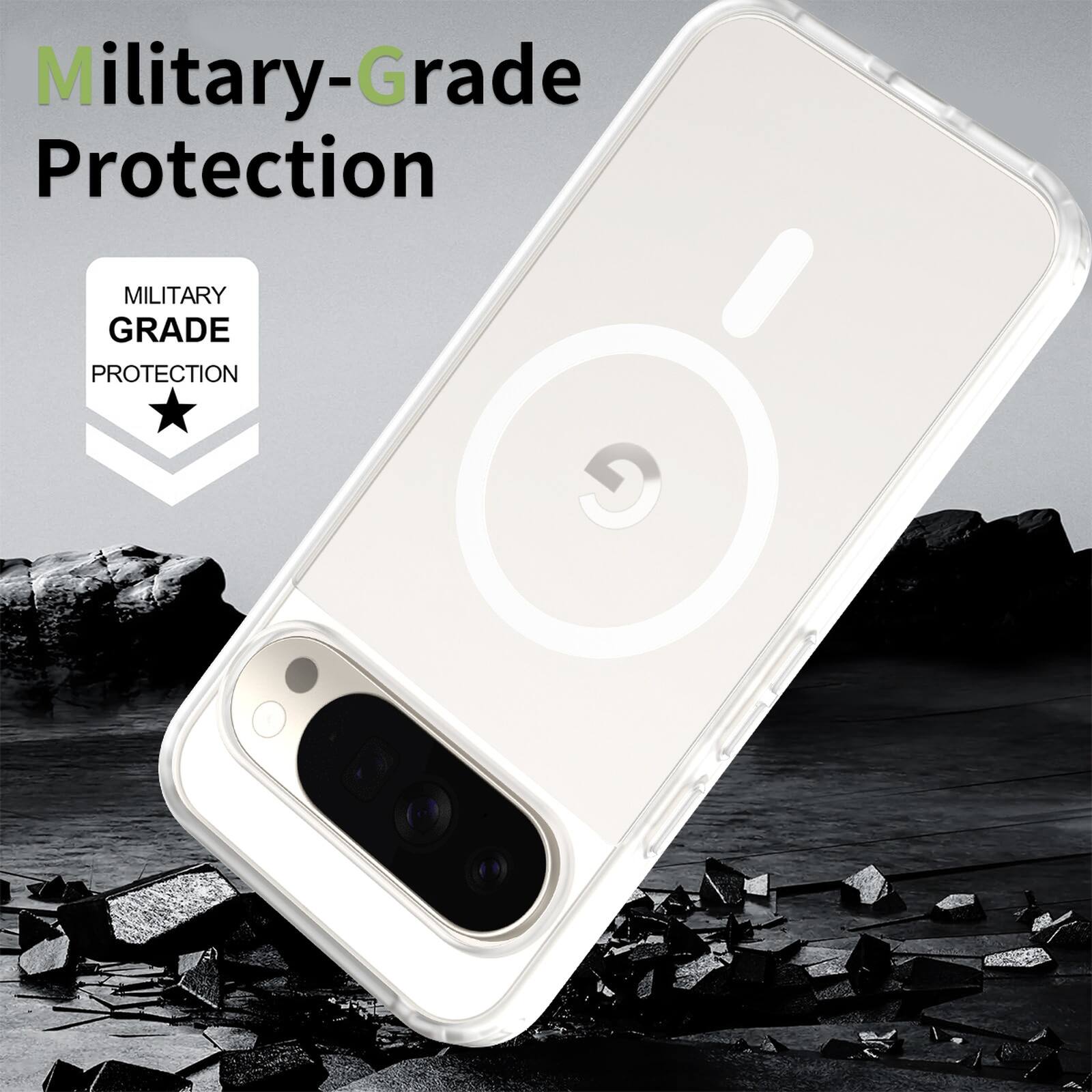 Military-Grade Protection  
MILITARY GRADE PROTECTION
