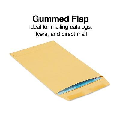 Gummed Flap  
Ideal for mailing catalogs, flyers, and direct mail