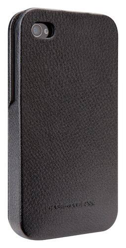 Front Standard. Case-Mate - Signature Flip Case for Apple® iPhone® 4 and 4S - Black.