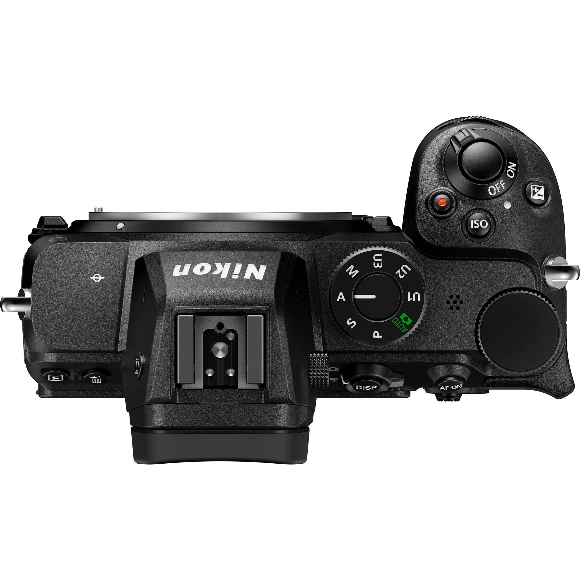 1. I NO OFF Z ISO Nikon U3 U2 A U1 S AUTO P .. 112 DISP AF-ON