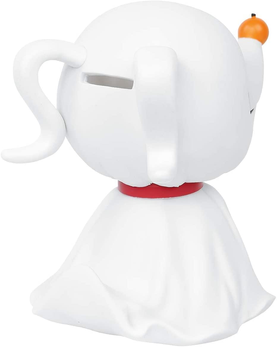 Alt View 1. Disney - Nightmare Before Christmas Zero 8 Inch PVC Figural Bank - White.