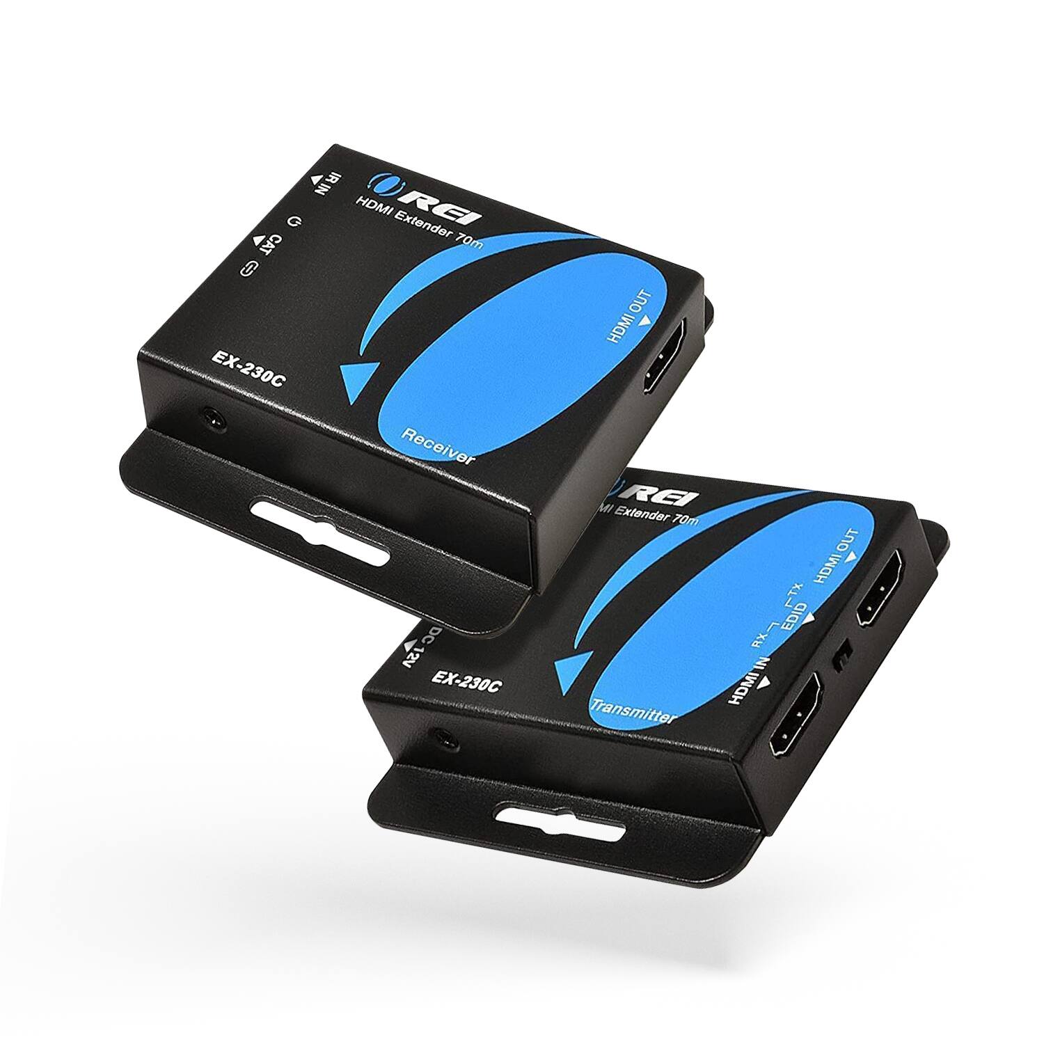 IRIN F HDMI Extender 70m EX-230C Receiver DC12V EX-230C OUT HDMI IM Ra Extender 70m OUT HDMI T EDID AX HDMI Transmitter