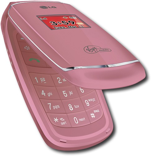 Best Buy: Virgin Mobile LG Flare No-Contract Mobile Phone Pink VML165LGKI