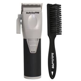Babyliss - BabylissPRO COREFX FX86 Hair Clipper Professional Kit w/ Fade Brush - Silver