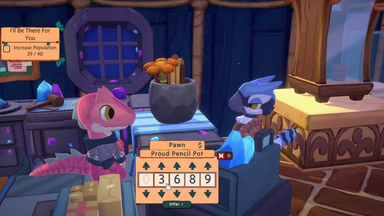 I'll Be There For You Increase Population 29/40 Pawn $3.68 0 3 6 8 9 Offer A