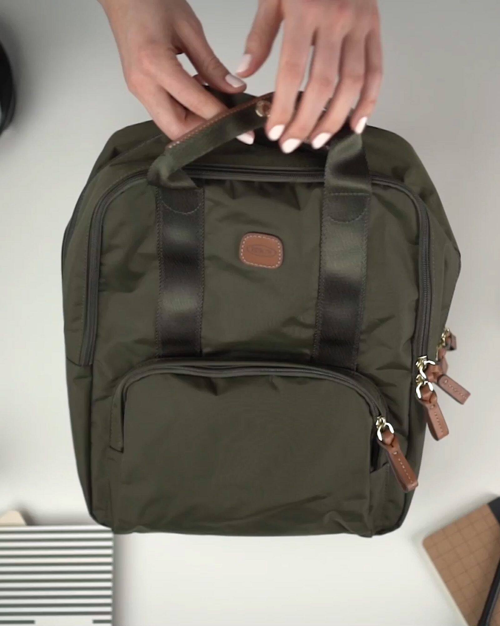 Alt View 4. Bric's - X-travel Urban Backpack, Black - Black.