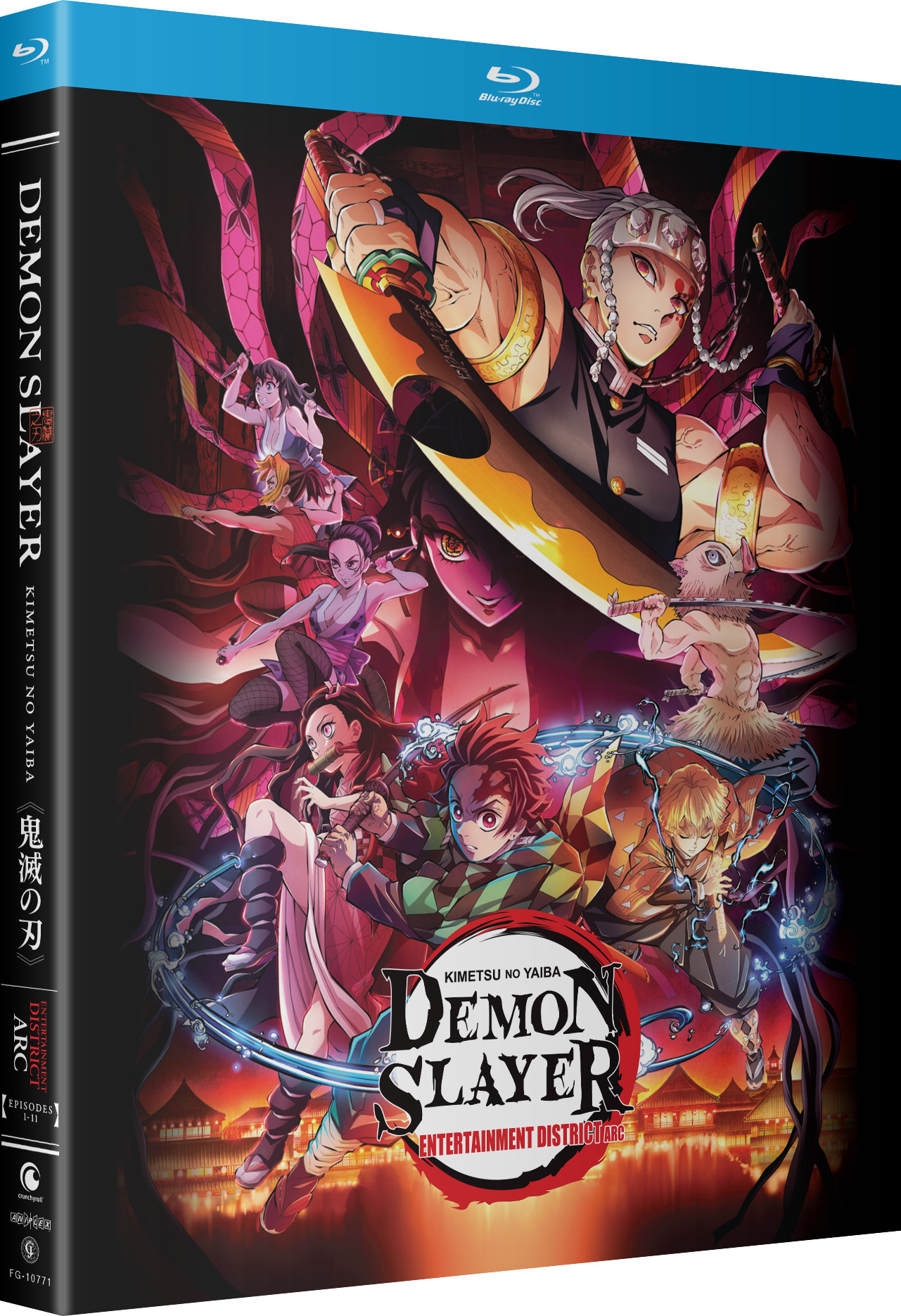 New Demon Slayer Kimetsu no Yaiba Yuukaku Hen Vol.1 Blu-ray Soundtrack CD  Japan