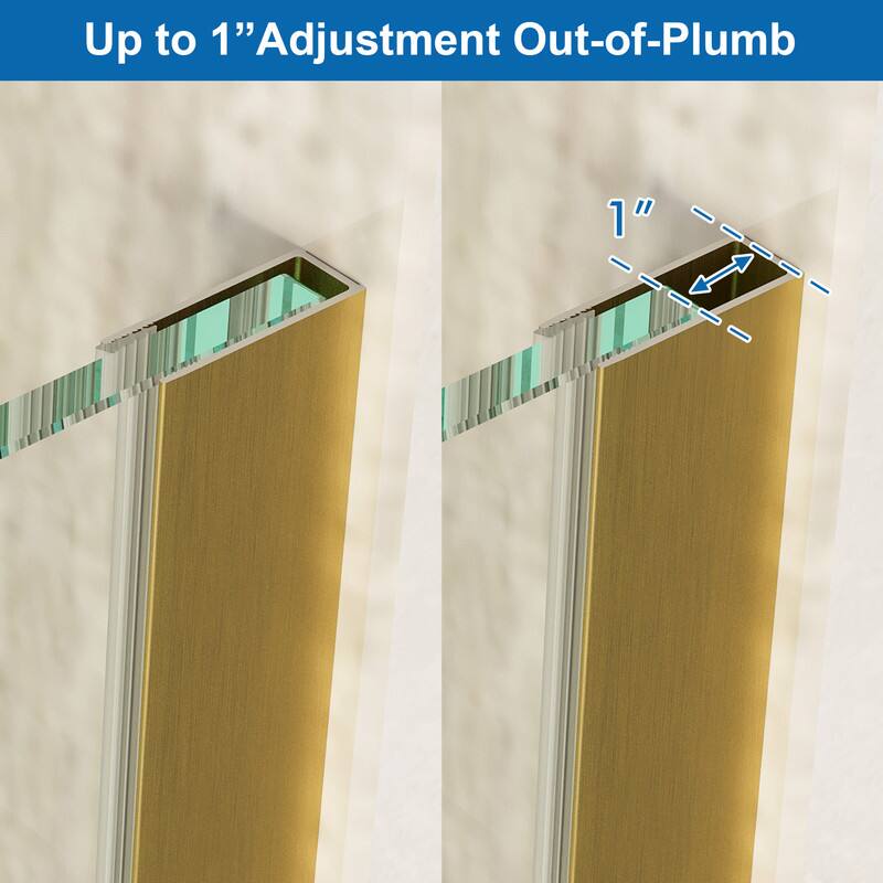 Up to 1" Adjustment Out-of-Plumb