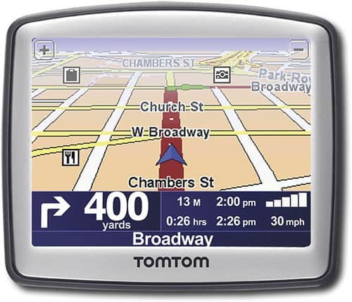 Front Standard. TomTom - One 125 GPS - Black.