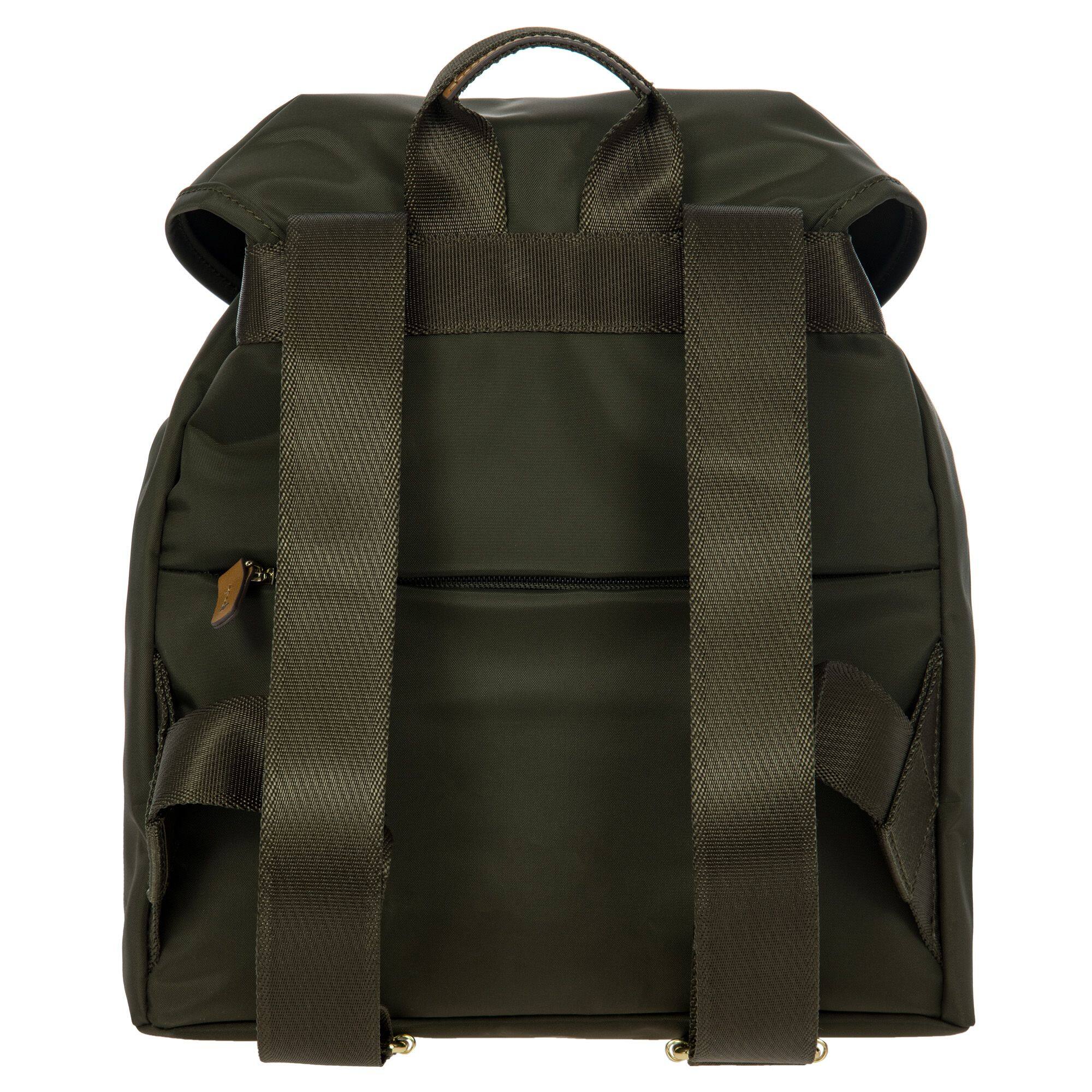 Left. Bric's - X-travel City Backpack Piccolo, Olive - Olive.