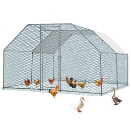 Winado - 13FT Large Walk in Chicken Coop Hen House Farm Rabbit Cage Poultry Run for Garden