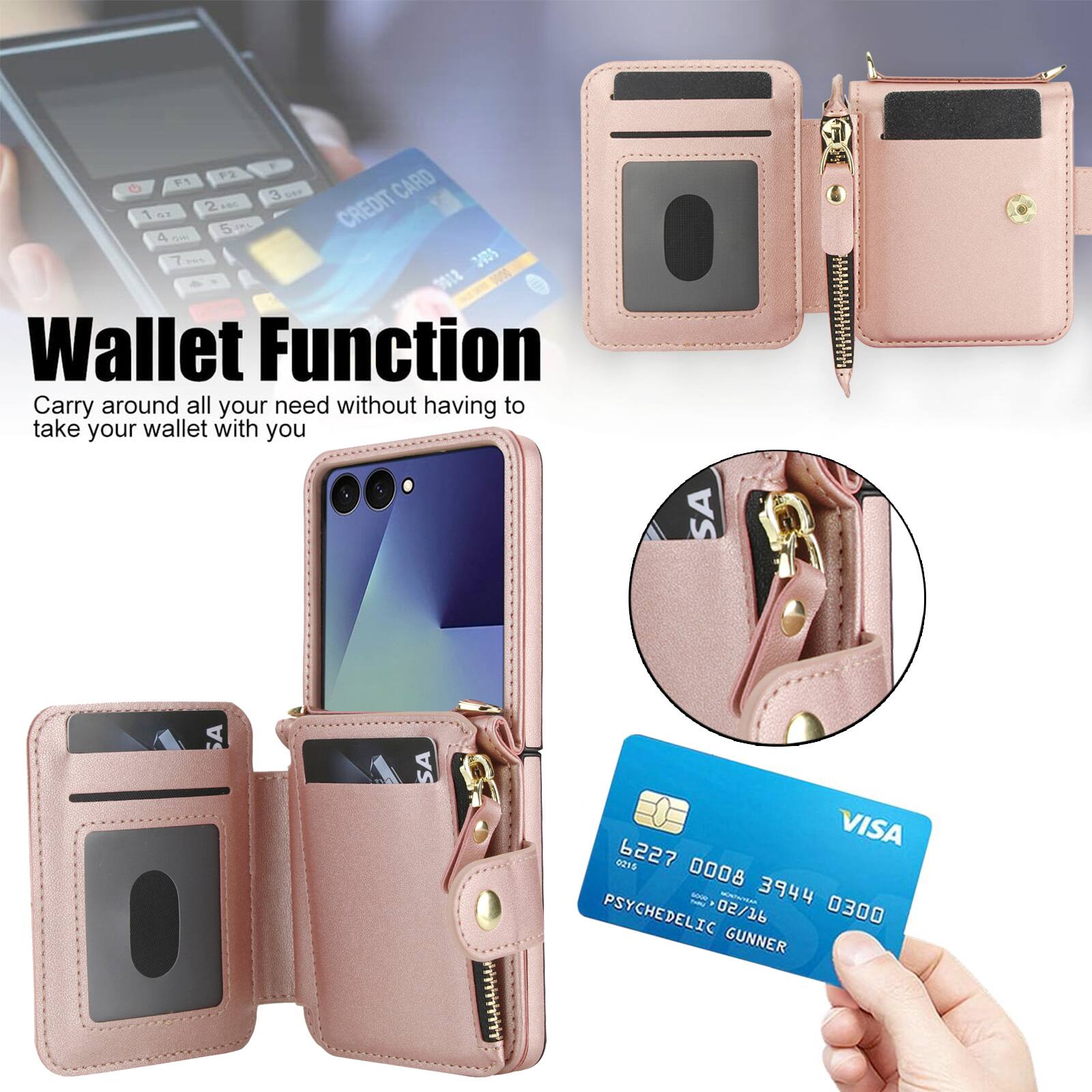 F2 F1 CARD 3 2 384 CREDIT 1 oz 5 SKL 4 ow 7 3935 2012 Wallet Function Carry around all your need without having to take your wallet with you

L229 VISA 0215 8000 soils 05\JP 3944 0300 PSYCHEDELIC GUNNER