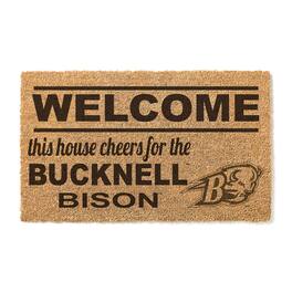 Jardine - Bucknell Bison 18" x 30" Welcome Doormat - Brown